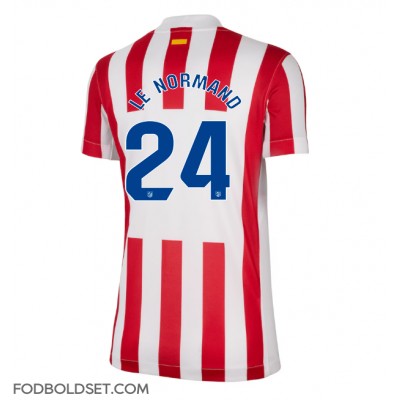 Atletico Madrid Robin Le Normand #24 Hjemmebanetrøje Dame 2025-26 Kortærmet Atletico Madrid Robin Le Normand #24 Hjemmebanetrøje Dame 2025-26 Kortærmet
